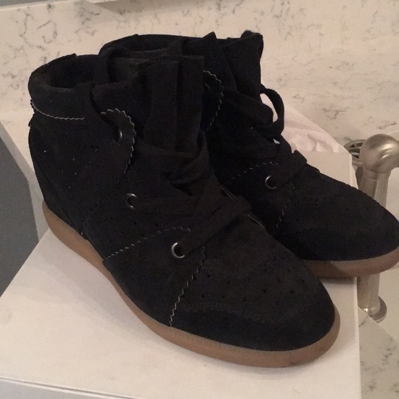 isabel marant bobby faded black